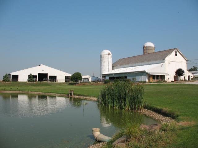 Corbett's Farm view from pond1