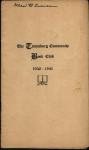 The Twinsburg Community Book Club 1940-1941